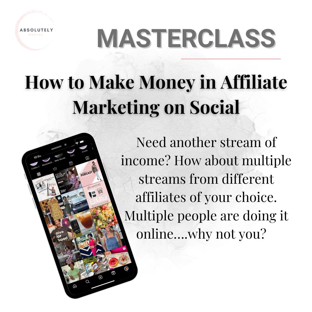 How to Make Money in Affiliate Marketing on Social - Absolutely Alli